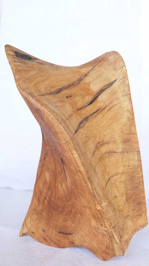 Humpty bump | Handcrafted Sculpture from Reclaimed Olive Wood