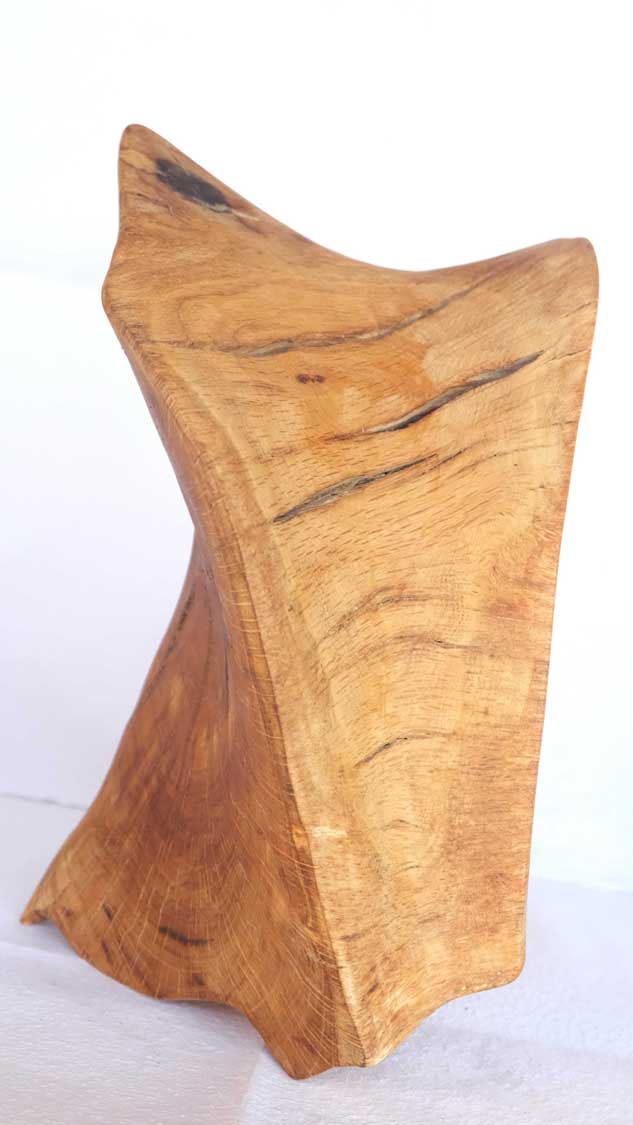 Humpty bump | Handcrafted Sculpture from Reclaimed Olive Wood
